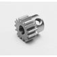 Robinson Racing Products 8715 Hard Bore 0.8 Module Pinion Gear, 15T, 5mm
