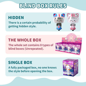 Beemai Mitao Cat With Love Series 1Pc Random Designed Cute Figures Collectibles Birthday Gift