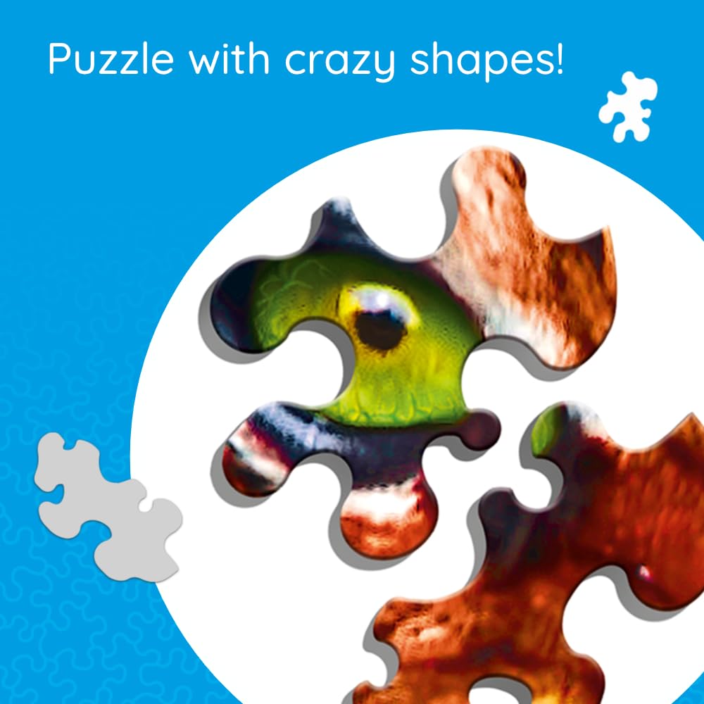 Trefl 600 Piece Crazy Shape Jigsaw Puzzle Sky Over Paris  France  Various