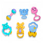 Toytales Baby Rattle & Teether Toys Set, 6 Pcs