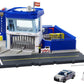 Matchbox Cars Playset, Action Drivers Police Station Dispatch, 1 Toy Helicopter & 1 Ford Police Car With Lights & Sounds