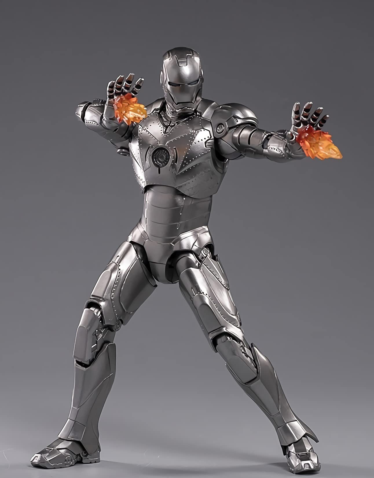 Ovonni Ironman Mk2 Exquisite Painting 7 Inch (1/10 Scale) 20 Joints Movable Collectible Action Figure