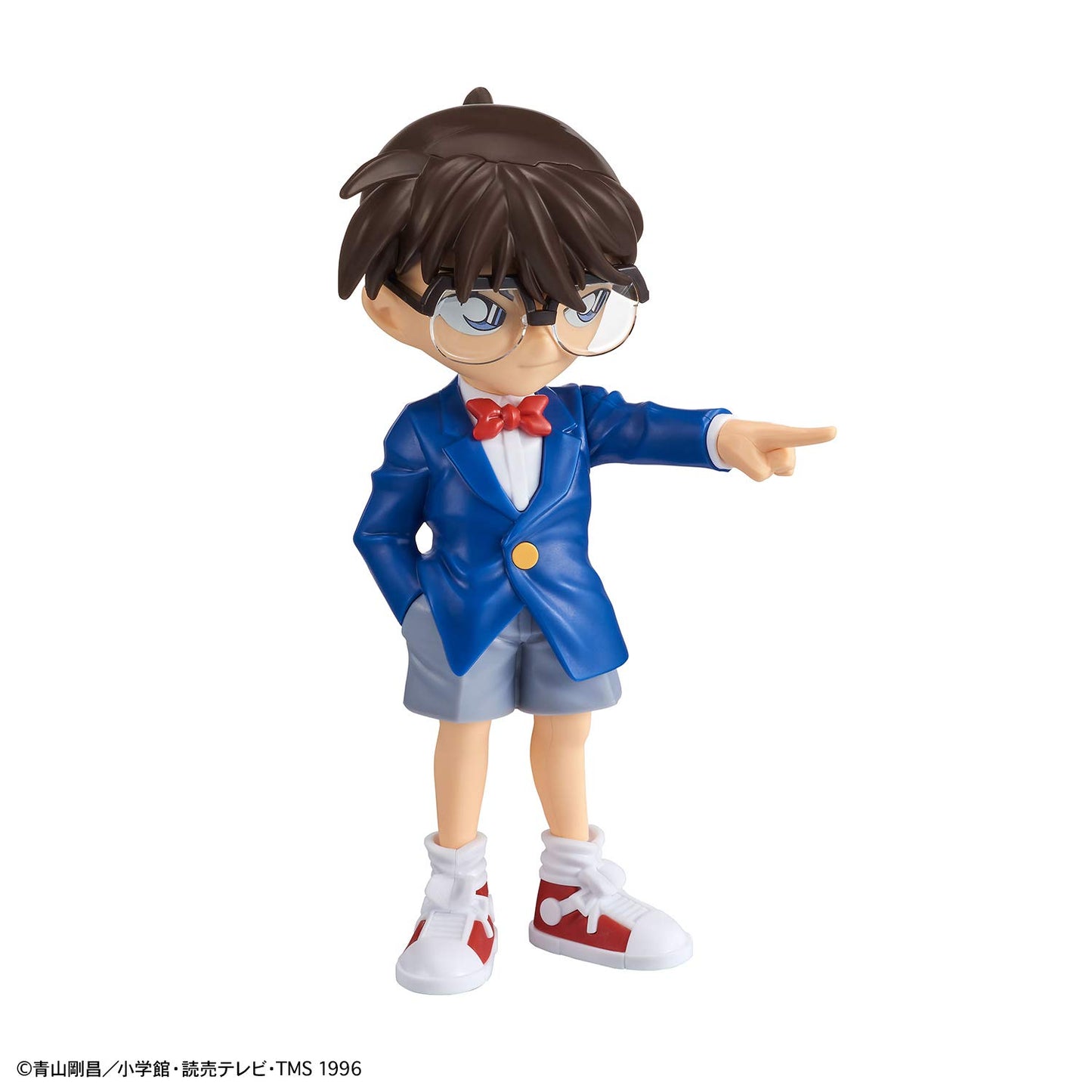 BANDAI SPIRITS Detective Conan 1/144 Model Kit - Conan Edogawa, Plastic, Multiple Colors, Model 2559024