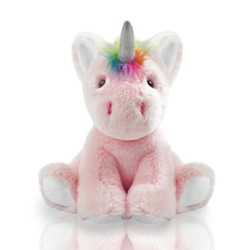 Hideekoog Unicorn Stuffed Animal Toys  8.5 Inch Soft and Cuddly Unicorn Plush Animals Toy  Cute and Realistic Stuffed Animals Gifts for Boys and Girls Soft Toy for Kids