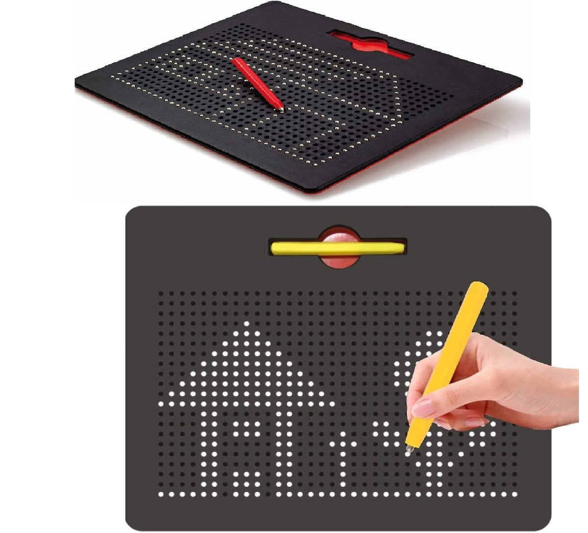 BEMOX Magnetic Drawing Board Magnetic Pads  Magnetic Board Sketch Pad for Kids, Erasable Educational Writing Drawing Pad Toy wi