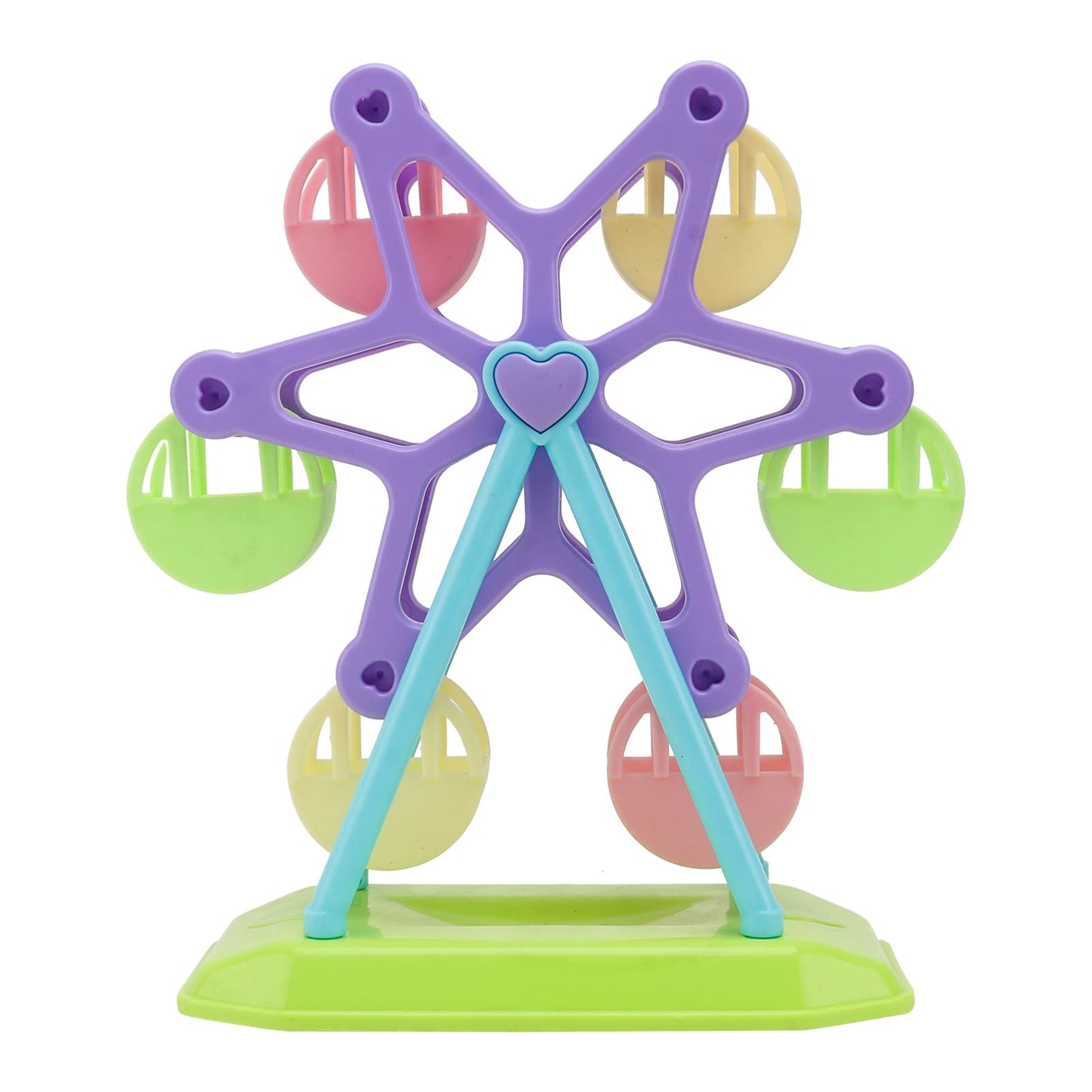 Toyvian Ferris Wheel Playset Toy Preschool Toy Ferris Wheels Toys Amusement Park Carnival Dolls Playset For Kid