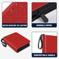 HESPLUS 900 Pockets Trading Card Album Folder  Baseball Card Binder with Sleeves  Collectible Trading Album for Baseball Cards  Trading Cards  Football Cards  MTG  Game Cards  Sports Cards -Red