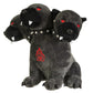 Pacific Giftware Cerberus Plush, Black Polyester, Model 13921