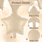 40 Inch Balloon 25, Nude Brown 25Th Birthday Giant Balloon Decor, Foil Cream Beige Tan Neutral Sand White Star Heart Balloon For
