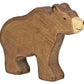 Holztiger Brown Bear Toy Figure