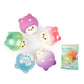 Beemai Mushroom Cat Series Blind Pack (5Pcs In One Bag) Random Design Cute Figures Collectible Toys Birthday Gifts