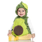 Newborn Baby Girl Boy Halloween Costume Avocado Onesie Romper Jumpsuit Hooded Birthday Party Cute Cartoon Clothes (Avocado Costu
