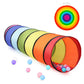 Kids Tunnel For Toddlers Play Tent, 6Ft Colorful Pop Up Tunnel To Crawl Tunnel For Toddlers 3 Year Baby Or Dog Cat Pets, Foldabl