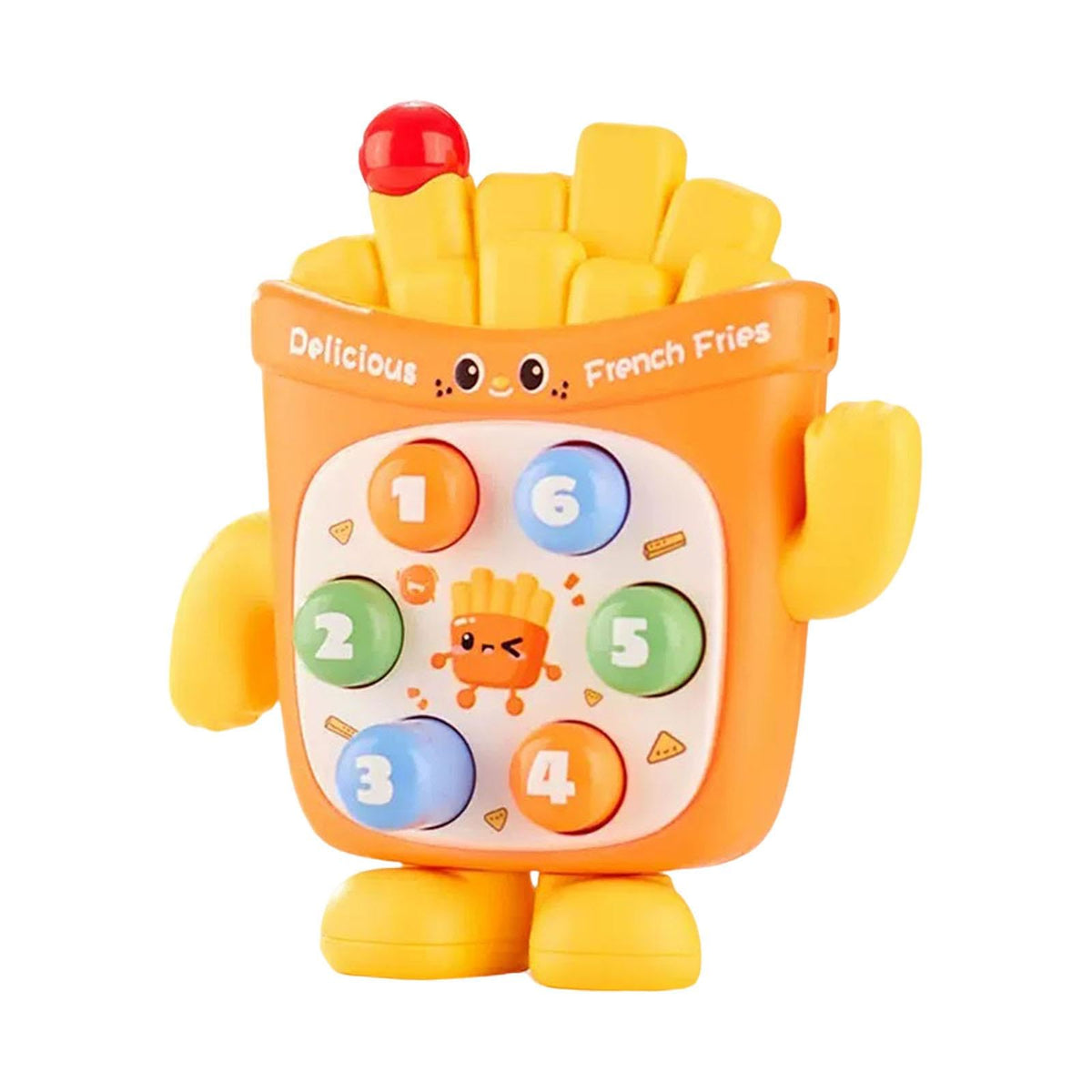 Calandis Cartoon Sensory Toy Lovely Developmental For Children Age 3 4 5 6 Years Gift Orange Chips | Developmental Baby Toys | T