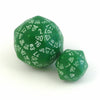 120-sided and 48-Sided Dice in Green