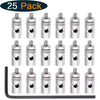 Hobbypark Adjustable Pushrod Connector Linkage Stoppers D1.8mm RC Model Plane Parts (Pack of 25)