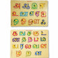 Wooden Puzzle Tamil Varnmala Alphabets And Vowels Learning Educational Easy To Learn Jigsaw Learning Puzzle Board