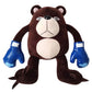 Lixinya Anime Bear Stuffed Animal Brown Bear Plush Cartoon Figure For Kids 9.8 Inches