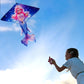 HENGDA KITE Beautiful Mermaid Kite for Kids Beginners and Adults,Cute Design,High Definition Printing,Easy to Fly and Assemble,S