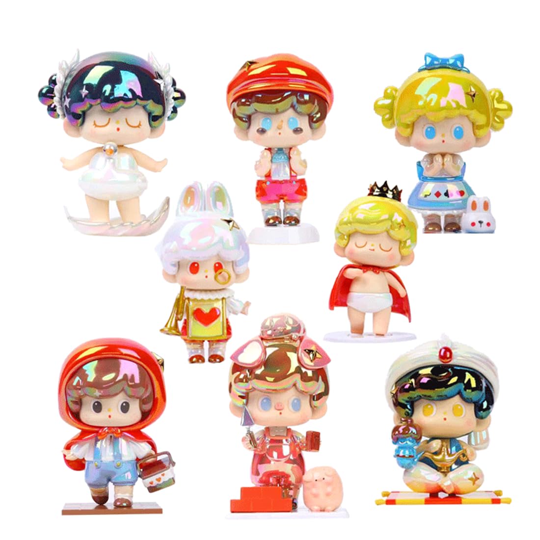 Maidimiao Bunby Doll Fairy Tales Series Big Blind Box Figures 1Pc Random Art Cute Collectibles Birthday Gift