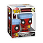 Funko Bitty Pop! Deadpool - Bathtime, 4-Pack And A Surprise Mystery Mini Figure - 0.9 Inch (2.2 Cm) Collectable - Stackable Display Shelf Included - Gift Idea - Party Bags Stocking - Cake Topper