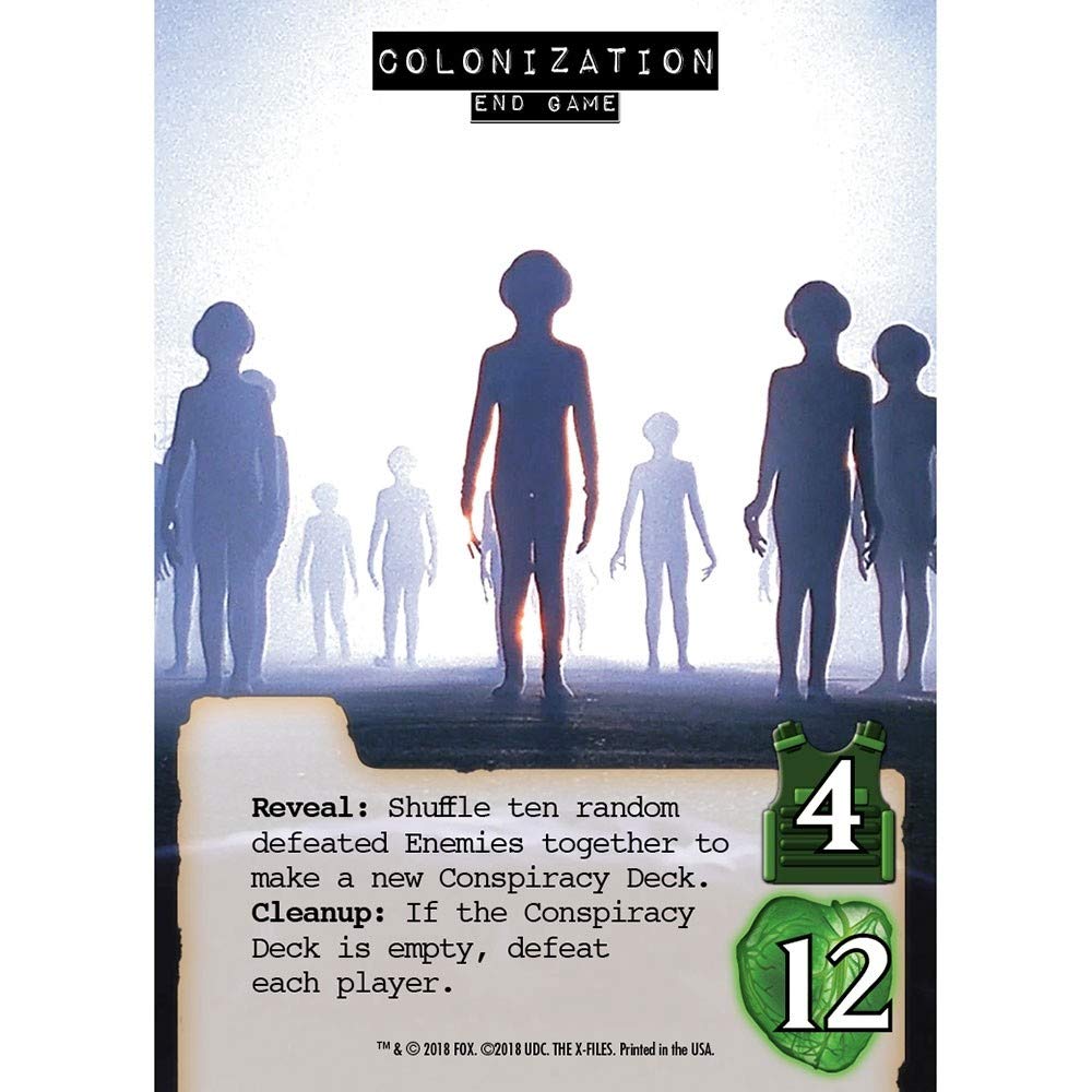 Upper Deck Legendary Encounters: X-Files Deck Building Game Multi, Small