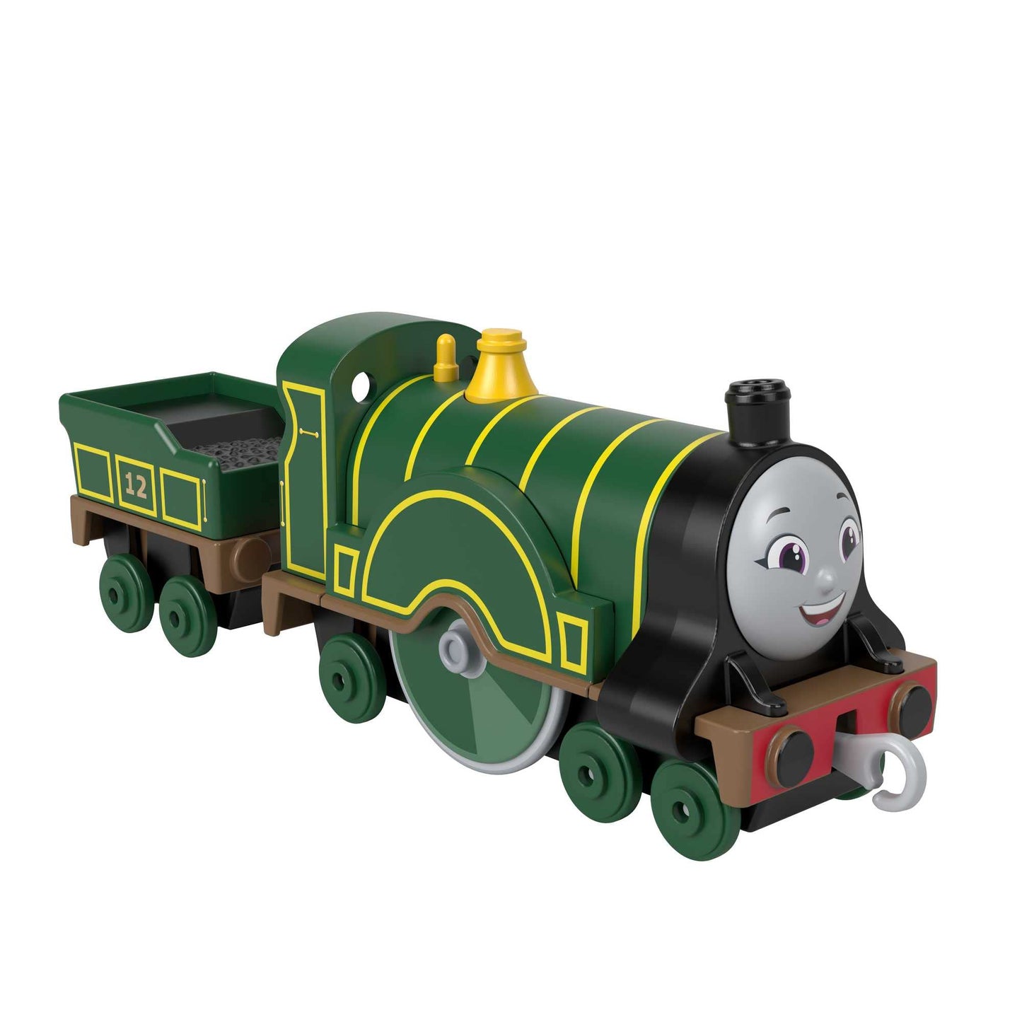 THOMAS & FRIENDS Trackmaster Emily Metallic Train Toy for Kids, Multicolored, Model HHN53