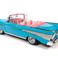 AW AUTO WORLD Barbie 1957 Chevy Bel Air Model AWSS135 - Plastic Factory Color Collectible Diecast Car