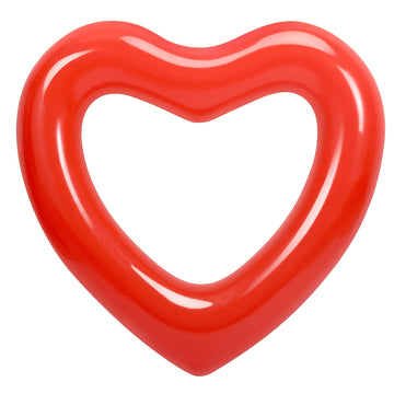 Heysplash Pool Floats, Adult Size Heart Inflatable Pool Floatie For Bachelorette Party, Swim Tube Rings, River Lake Beach Floaty