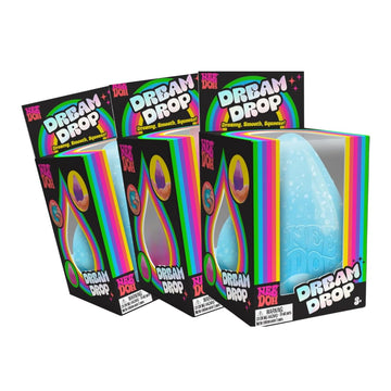 Schylling Needoh Dream Drop - Sensory Toy With Groovy Goo Filling - Three Random Colors - Ages 3 And Up - 3 Pack