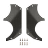 1.5MM Carbon Fiber Air Dam Diffuser for Arrma 6S 1/7 Infraction/Limitless/Felony,Wheel Covers Lightweight Left&Right Carbon Fibe