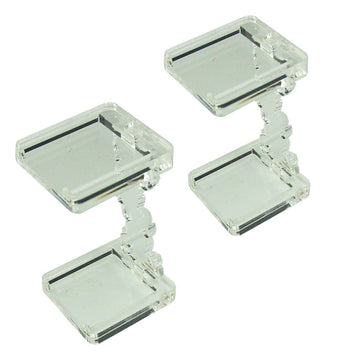 Litko Flying Figure Stands | Levitating Character | Adventure Games | Compatioble With Dnd | 2 Pack | 25Mm | (Square)