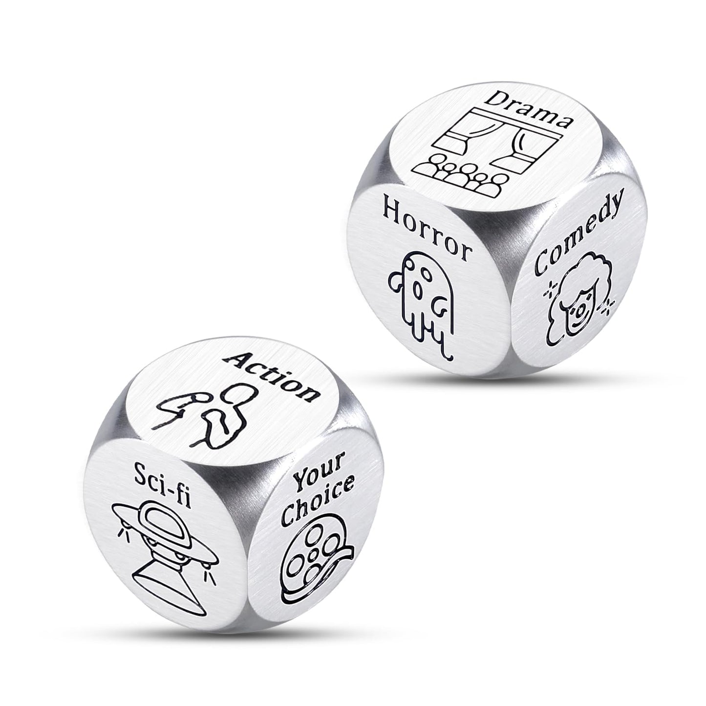 Valentines Day Gifts For Him Christmas Santa Swap Gift Exchange Dice Date Night Gifts Movie Decider Dice For Couples Gift For He