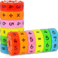 Pandaworld Magnetic Arithmetic Learning Toy, Colorful Magnetic Building Blocks for Kids, Intelligence Brain Developing Toy (2 Se
