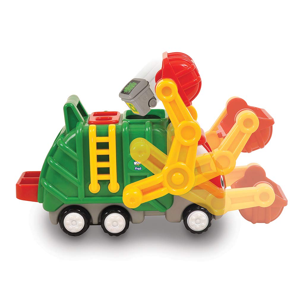 WOW Flip 'n' Tip Fred 6 Piece Set - PVC, 14.2"L x 6.7"W x 6.9"H, Model 01018