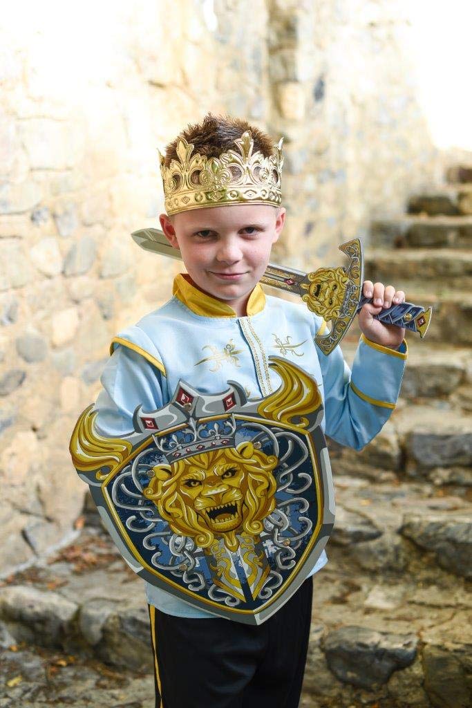 Little Adventures Foam Pretend Play Toy Shield & decorative replica blade Set (Prince)