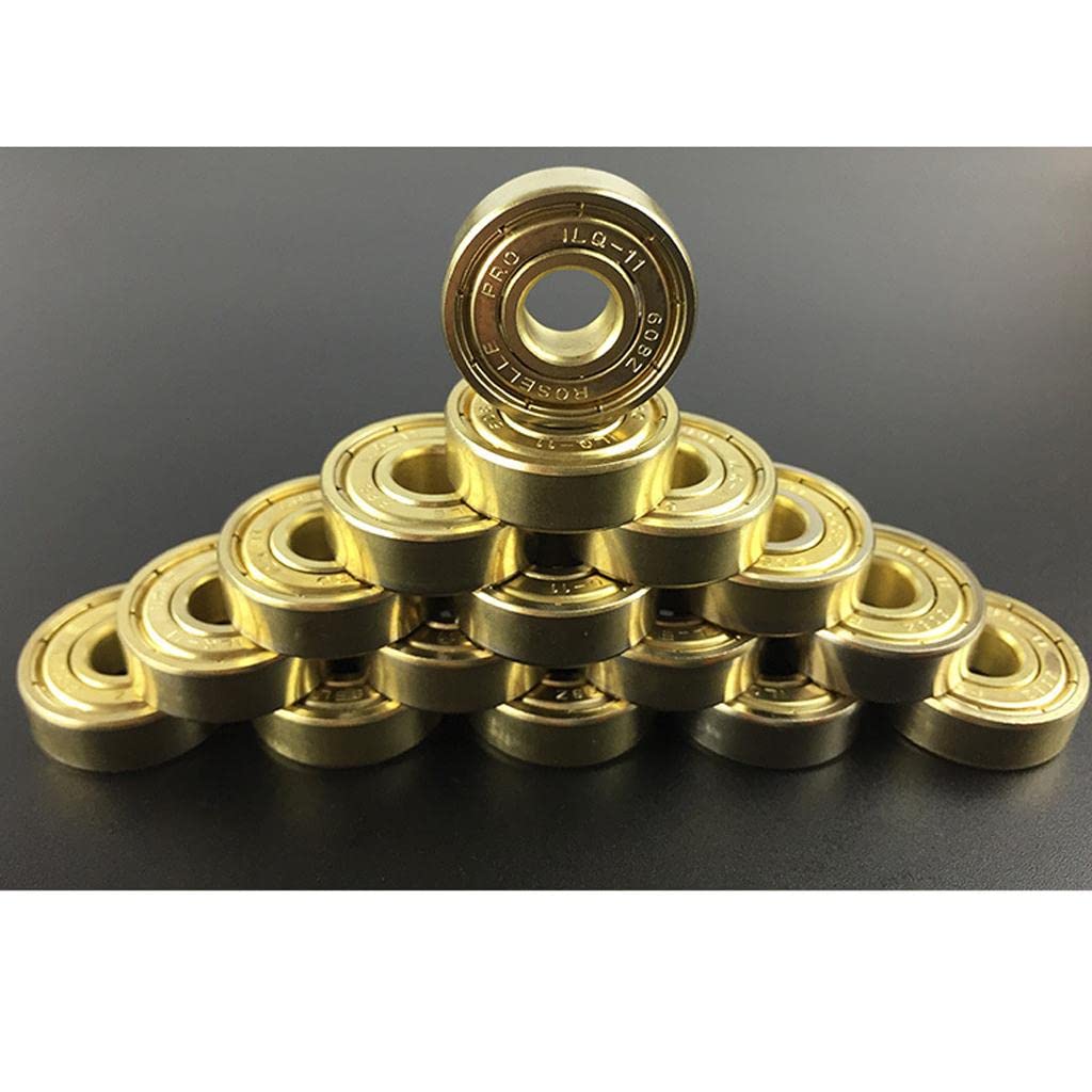 ATORSE 16Pcs 608 Zz Skateboard/Inline Skate/Roller Skate Bearings, Double Shielded