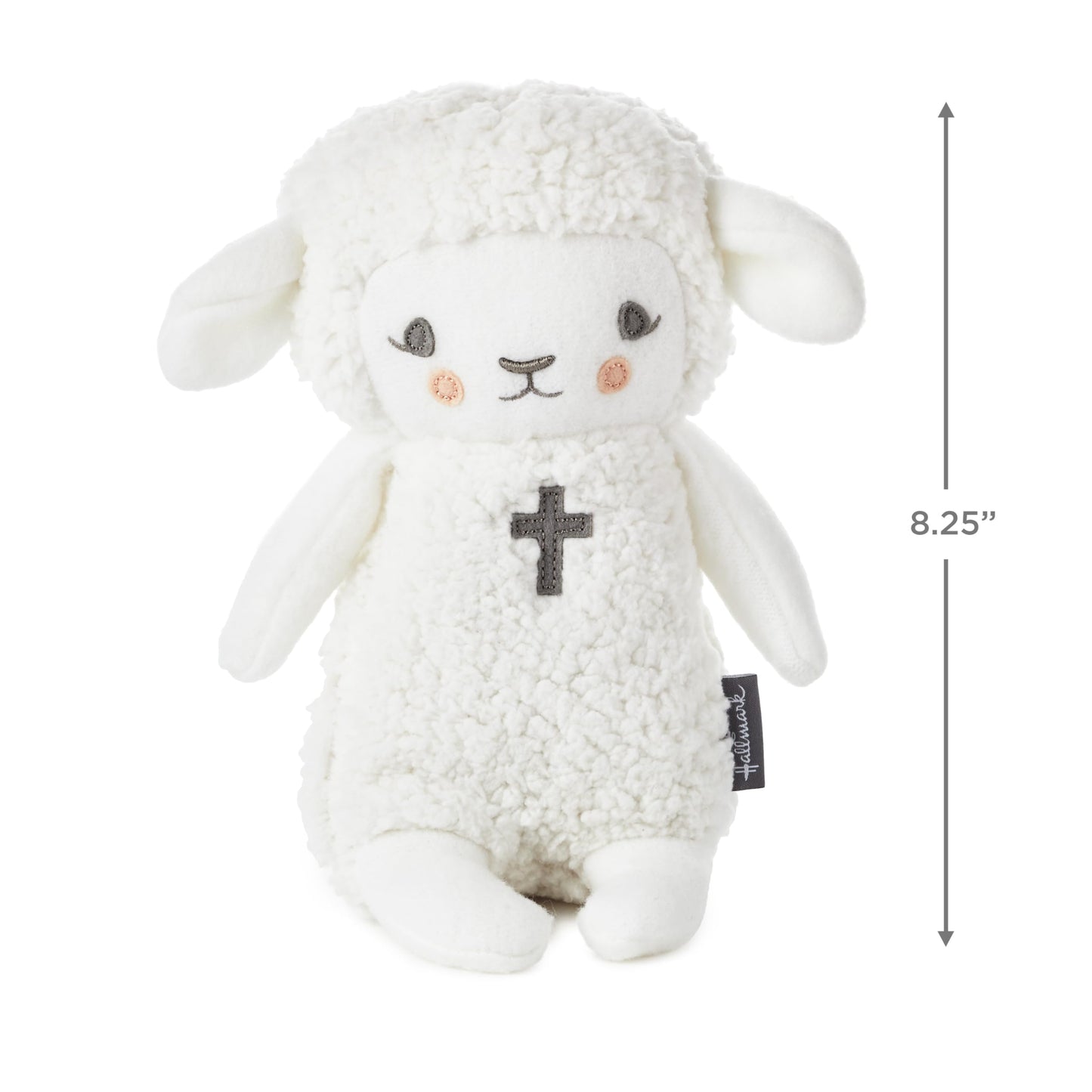 Hallmark Lullaby Lamb Plush Musical Stuffed Animal for Kids, Religious Gifts, Baptism, First Communion, Easter Gifts for Kids