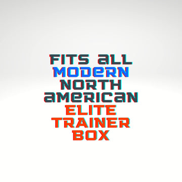 Pokemon Case (Elite Trainer) Clear Plastic Display Box For Etb Elite Trainer Box, Convenient, Stackable Storage Solution For Col