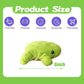 Weightedplush Baby Bean Frog Plush, 7Inch Cute Soft Fluffy Frog Stuffed Animal Weighted Frog Plushie Toy With Plastic Pellets, S