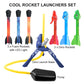 Ownone 1 Rocket Launcher For Kids 3-5, 6-8, 8-12, Dinosaur Rocket Launcher Toy - With 3 Dino Rocket, 3 Led Air Rocket - Outdoor