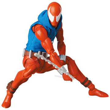 Mafex No.186 Mafex Scarlet Spider (Comic Ver.) Total Height Approx. 6.1 Inches (155 Mm), Non-Scale, Pre-Painted Action Figure