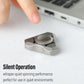 FREELOVE Metal Fidget Spinner for mature-themeds  Heavy Duty Tri-Spinner Toys  Small Mini Fox Figette Tools  Silent High Speed enhanced Bearing  Fast Spin Hand Widget  Titanium Alloy