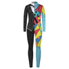 Remimi Halloween Bodysuit Funny Print Zip Up Back Long Sleeve Slim Fit Jumpsuit 9-10 Years