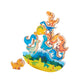 Club BollywoodWooden Dinosaur Stacking Toys Fine Motor Skills Sturdy Balance Game For Kids|Baby|Toys For Baby|Developmental Baby