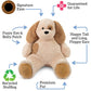 Vermont Teddy Bear Stuffed Dog - Large Stuffed Animals, 4 Foot, Cuddle, 48'', 4 Ft