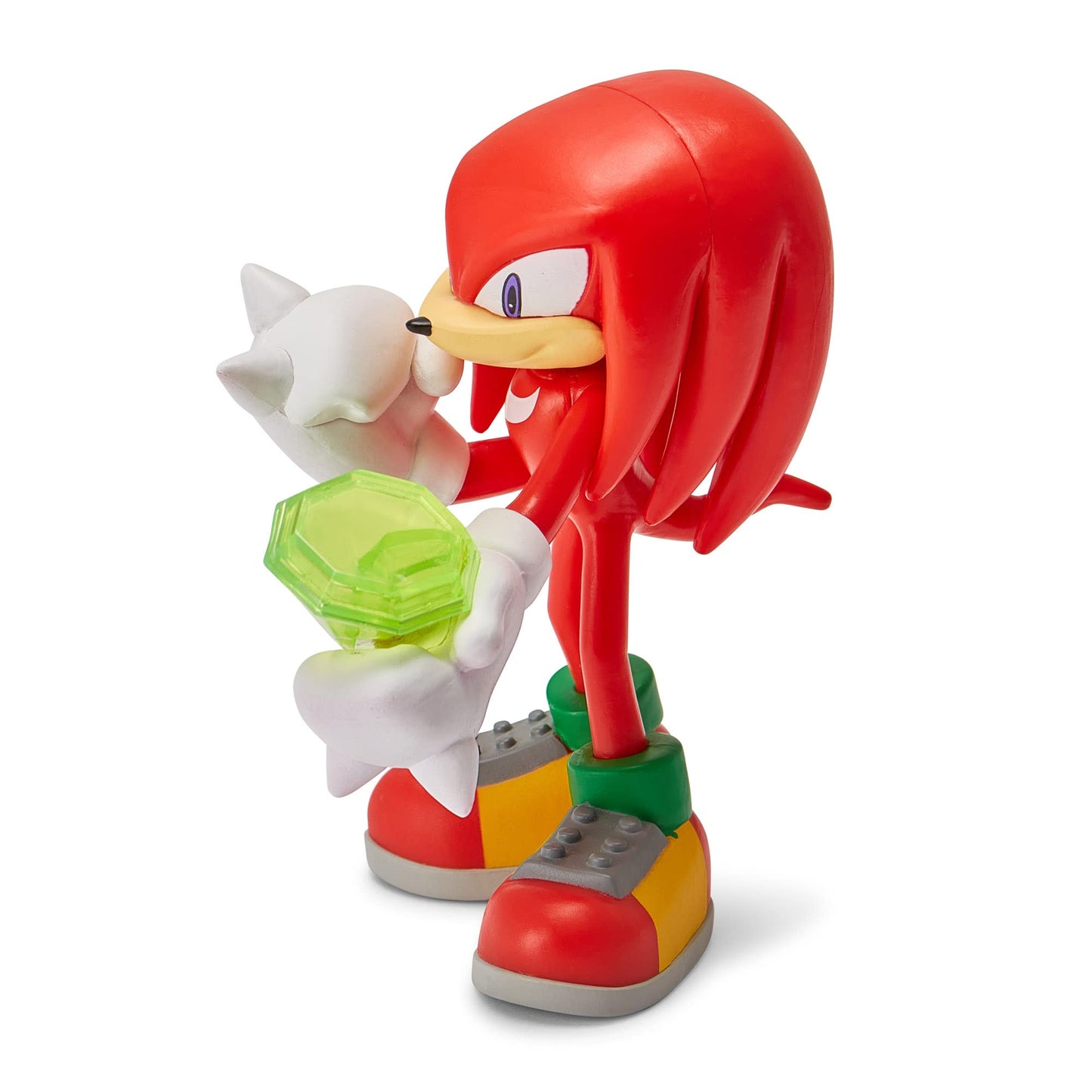 Sonic The Hedgehog Action Figure Toy - Knuckles Figure With Sonic, Knuckles, Amy Rose, And Shadow Figure. 4 Inch Action Figures - Sonic The Hedgehog Toys