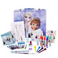 Innovative Designs Disney Frozen 2 Kids Deluxe Activity Set with Carrying Tin, Coloring Sheets, Tattoos, Stickers, & Art Supplie