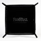 Metallic Dice Games FanRoll Black Light Tray