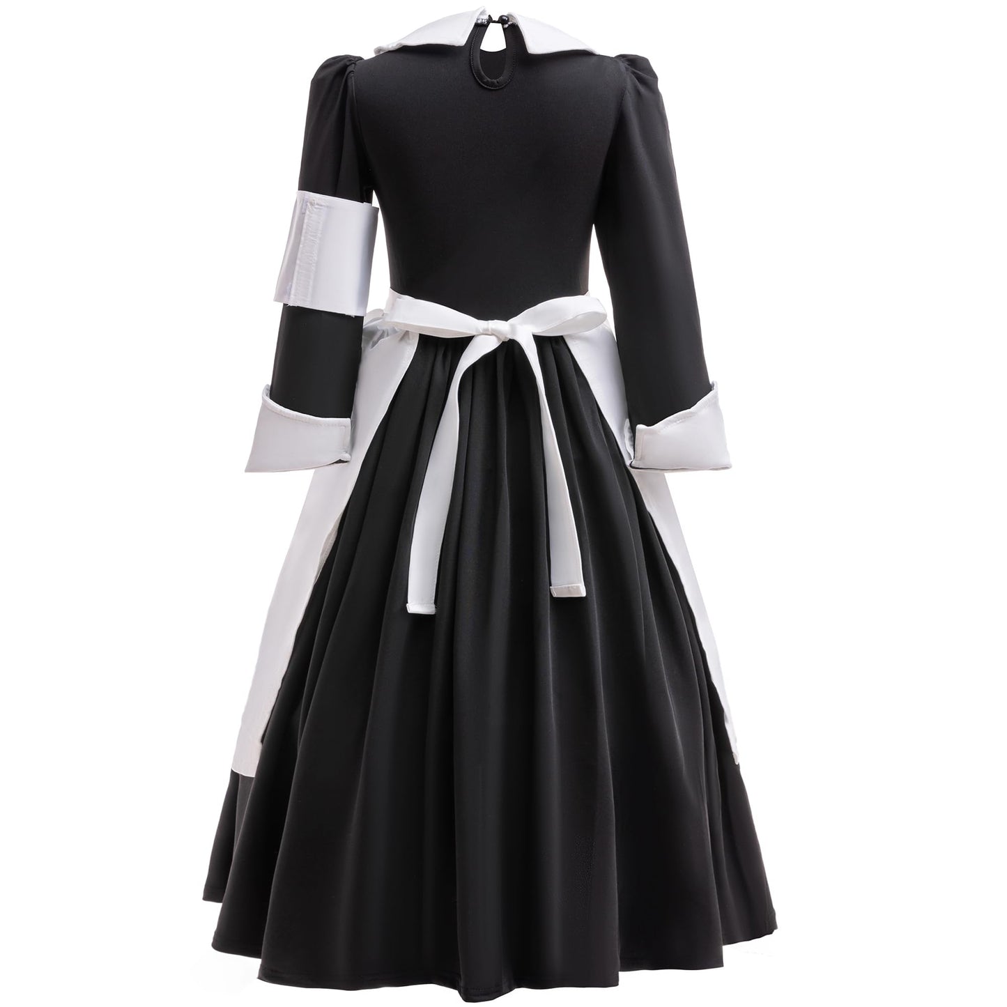 Coolproud Wartime Girl Nurse Costume 4Pcs Includes Dress Apron Hat Armband